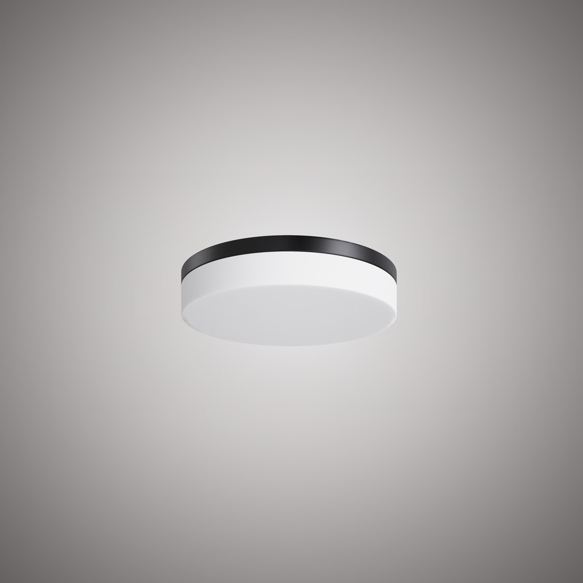 Matte Black 11-in Flush mount