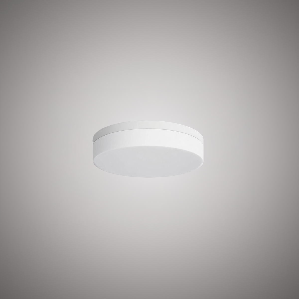 Matte White 11-in Flush mount